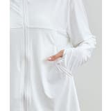 ジップアップ サムホール付き ラッシュガード | レースレディース  | 詳細画像19 