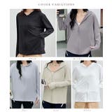 ジップアップ サムホール付き ラッシュガード | レースレディース  | 詳細画像2 