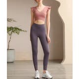 Vネック ラップ風 フリルスリーブ | レースレディース  | 詳細画像14 