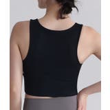 ソリッドカラー ラウンドネック カップ付き | レースレディース  | 詳細画像5 