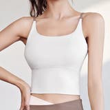 バッククロス カップ付き フィットネス | レースレディース | 詳細画像1