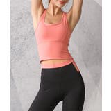 ソリッドカラー バッククロス カップ付き | レースレディース  | 詳細画像12 