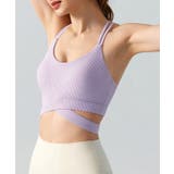 ソリッドカラー バッククロス リブ | レースレディース  | 詳細画像16 