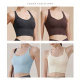 ソリッドカラー バッククロス カップ付き | レースレディース  | 詳細画像2 