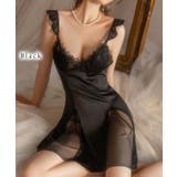 【2点セット】ベルト ガウン付き カップ付き | レースレディース  | 詳細画像3 