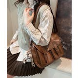 レザー調 多ポケット スクエア | レースレディース  | 詳細画像13 