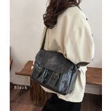 レザー調 多ポケット スクエア | レースレディース  | 詳細画像3 