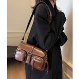 レザー調 ベルト付き 多ポケット | レースレディース  | 詳細画像12