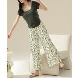 ラウンドネック デザイン パンツ | レースレディース  | 詳細画像9 