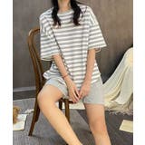 配色 ボーダー柄 半袖 | レースレディース  | 詳細画像6 