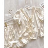 Vネック フリル リボン | レースレディース  | 詳細画像14 