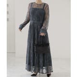 レトロ フリル サテン | レースレディース  | 詳細画像4 