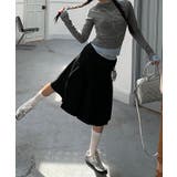 チェリー柄 ラインストーン レイヤード風 | レースレディース | 詳細画像7