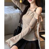 フリル ネック ワンショルダー | レースレディース | 詳細画像8