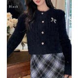 リボン ブローチ付き シャギー | レースレディース  | 詳細画像3 