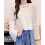 Vネック シャギー ベルスリーブ | レースレディース  | 詳細画像17 