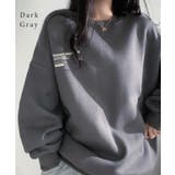 クルーネック バックプリント オーバーサイズ | レースレディース  | 詳細画像5 