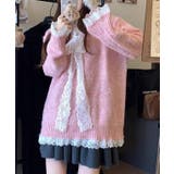 Vネック レース リボン | レースレディース  | 詳細画像8 