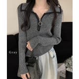 配色 パイピング 襟付き | レースレディース  | 詳細画像3 