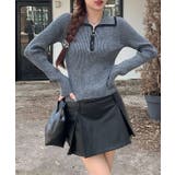 配色 パイピング 襟付き | レースレディース  | 詳細画像8 