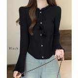 リボン パールボタン メロウ | レースレディース  | 詳細画像3 