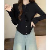 リボン パールボタン メロウ | レースレディース  | 詳細画像4 