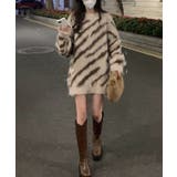 ゼブラ シャギー オーバーサイズ | レースレディース  | 詳細画像11 