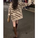 ゼブラ シャギー オーバーサイズ | レースレディース  | 詳細画像12 