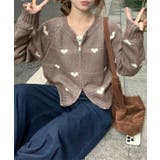 ハート柄 ダブルジップ ジャガード | レースレディース  | 詳細画像9 