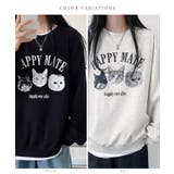 キャット プリント オーバーサイズ | レースレディース  | 詳細画像2 