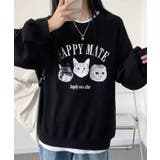 キャット プリント オーバーサイズ | レースレディース  | 詳細画像5 