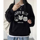 キャット プリント オーバーサイズ | レースレディース  | 詳細画像6 