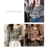 ラウンドネック シャギー ミックス | レースレディース  | 詳細画像2 