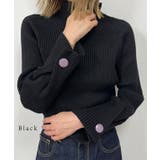 ハイネック 袖ボタン付き 長袖 | レースレディース  | 詳細画像3 