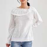 リボン付き コンパクト オフショル | レースレディース  | 詳細画像1 