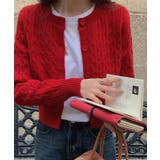 クルーネック ケーブル柄 コンパクト | レースレディース  | 詳細画像14 