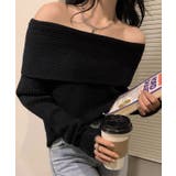 ソリッドカラー オフショルダー リブ | レースレディース  | 詳細画像5 