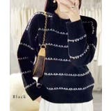 クルーネック 配色 ライン | レースレディース  | 詳細画像3 