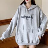 オーバーサイジング ロゴ付き 長袖 | レースレディース  | 詳細画像1 