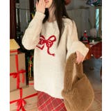 配色 リボン リブ | レースレディース  | 詳細画像15 