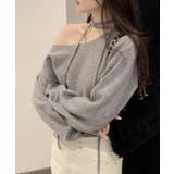 リボン付き ソリッドカラー ボートネック | レースレディース  | 詳細画像8 