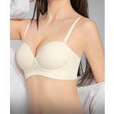 ソリッドカラー ノンワイヤー シームレス | レースレディース  | 詳細画像13 