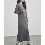 バックスリット マキシ丈 長袖 | レースレディース  | 詳細画像13 