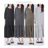 ラウンドネック ティアード 長袖 | レースレディース  | 詳細画像2 