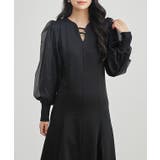 オーガンジー バルーン袖 マキシ | レースレディース  | 詳細画像5 