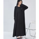 ソリッドカラー Aライン 長袖 | レースレディース  | 詳細画像4 