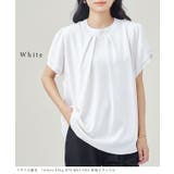 クルーネック タック入り 半袖 | レースレディース  | 詳細画像15 