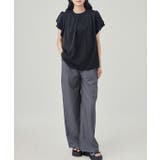 クルーネック タック入り 半袖 | レースレディース  | 詳細画像5 