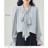 ボウタイ付き キャンディ袖 長袖 | レースレディース  | 詳細画像7 