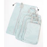 【6点セット】ソリッドカラー スクエア型トラベル メッシュ | レースレディース  | 詳細画像10 